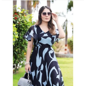 Stylish Latest Women Dresses-4XL / Georgette