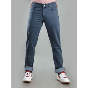Aflash Slim Fit Basic Mens Jeans - Blue ( Pack of 1 ) - None