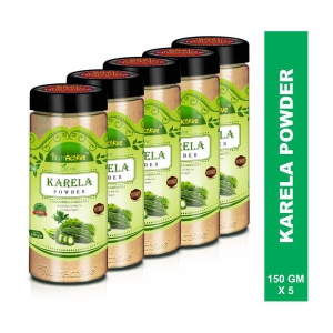 NutrActive Karela ( Bitter Gourd) For Skin Care Powder 750 gm Pack Of 5