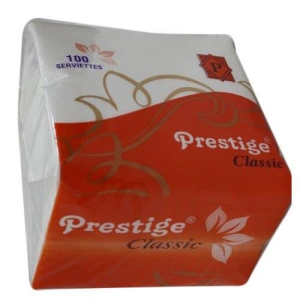 Prestige Prime 3 Ply napkins Pack 100 Pc