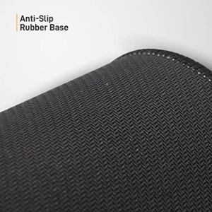 GIZGA essentials (44cm x 35cm Extended Gaming Mouse Pad, Laptop Desk Mat, Computer Mouse Pad with Smooth Mouse Control, Mercerized Surface, Antifray Stitched Embroidery Edges, Anti-Slip Rubber Base