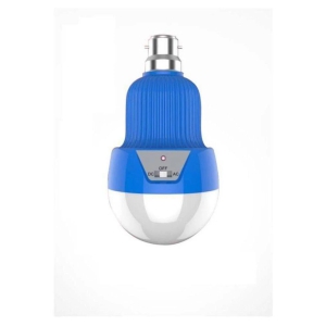 BLOO 25W Emergency Light Rechargeable Bulb Blue - Pack of 1