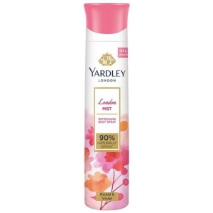 Yardley Refreshing Body Spray - London Mist, For Women, 150 ml