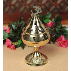 Akhand Diya (Gold)-Model 5