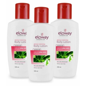 Eloway Aloe Vera Moisturizing Body Lotion 100ml Pack of 3