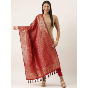 Women''s Fancy Woven Banarasi Silk Dupatta