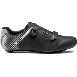 Northwave Core Plus 2 Road Shoes Black/Silver-43