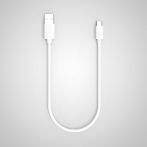 0.25 Meter PVC White - Mini Cable, twance Type C to USB 3.1 amp Fast Charging Sync Cable I Suitable for All C Type Devices Smartphones,Tablet and Accessories