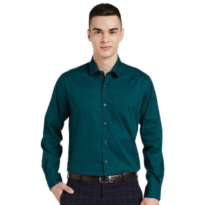 Men's Cotton Regular Fit Full Sleeve Solid Casual Shirt