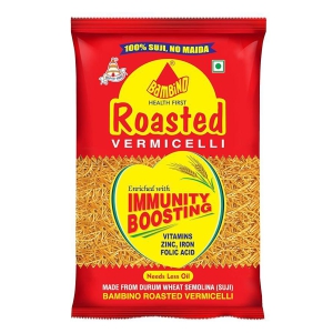 Bambino Vegetarian Vermicelli, Roasted, 850 grams/ 900 grams pouch (Weight May Vary)