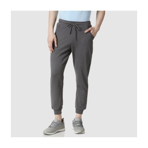 Bewakoof Grey Regular Joggers ( Pack of 1 ) - None