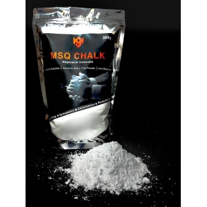 Muscle Squadron Gym Chalk Powder- Magnesium Carbonate Powder (350gm)