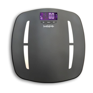 Healthgenie Digital Body Composition Monitor Weighing Scale Fat Analyzer Weighing (Grey-HB331)