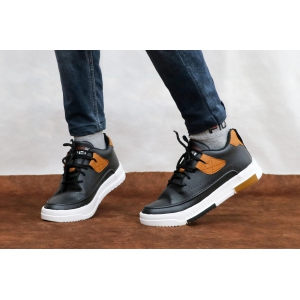 Black Trendy Men's Everyday Casual Shoes-10