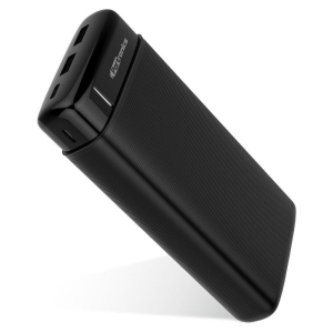 Portronics POR-1113 20000 -mAh Li-Polymer Power Bank Black - Black