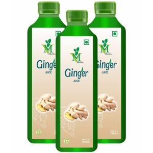 Ginger sugar free Juice Pack of 3 - 1000ml