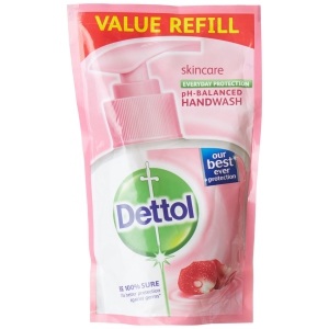 Dettol Skincare pH Balanced Liquid Handwash Refill Pouch  175 Ml