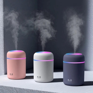 Mini Silent Humidifier with Atmosphere Light, 2 Spray Modes (multi colour)
65%
off