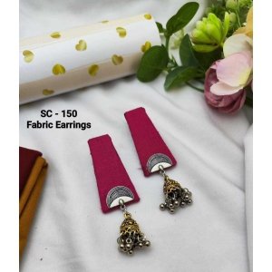 Women  And Girls Fabric Earrings-5