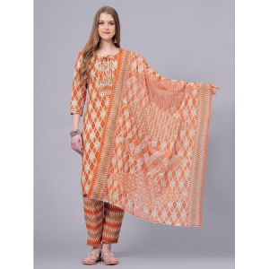 jc4u-cotton-printed-kurti-with-pants-womens-stitched-salwar-suit-orange-pack-of-1-none