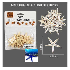 Artificial Starfish Big 20Pcs Raw4272 | INKARTO