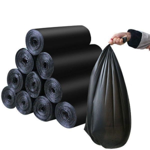 Arshalifestyle  Garbage Bags Medium Size Black Colour (24 x 32)