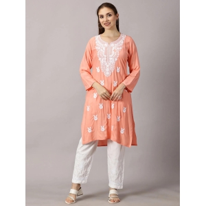 RAYON KURTA SETS-36 / ROSEGOLD / RAYON COTTON