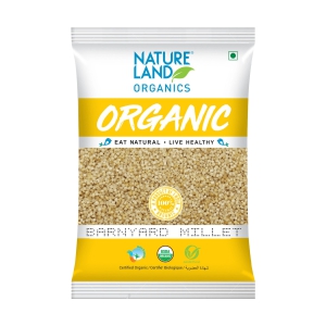 Natureland Organics Barnyard Millet, 500 gm Each - Pack of 3