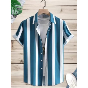 Men Regular Fit Striped Casual Shirt