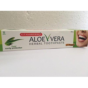 K.p. Namboodiri's Aloe Vera Herbal Tooth Paste, 100g