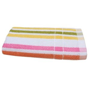 Mandhania Paradise Stripe Premium Cotton Exotic Large Bath Towel 450 GSM (75x150cm) Pack of 1