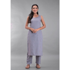 Maquien - Grey A-line Rayon Women's Stitched Salwar Suit ( Pack of 1 ) - None