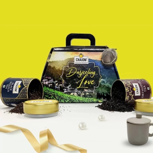 Chaiom Darjeeling Love, Tea Gift Hamper, 30 Cups Tea