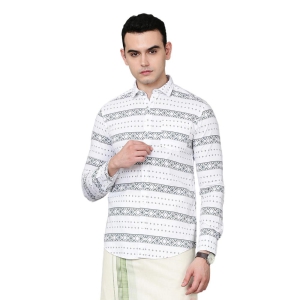 kalyan-silks-cotton-shirt-with-white-with-green-print-by-justmytype