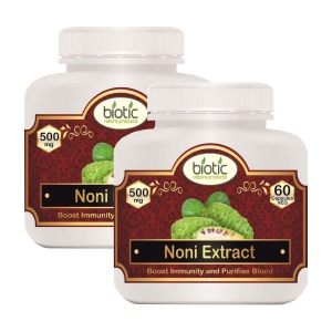 Biotic Noni Extract 500mg Capsule 120 no.s Pack of 2