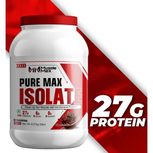 MUSCLEMAX PURE MAX ISOLATE - 5LBS , 2.27KG (CHOCOLATE FLAVOUR)