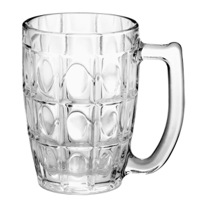 Treo By Milton Cascade Glass Mug Set of 2, 385 ml