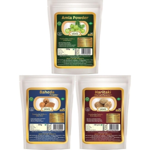 Biotic Amla, Harad & Baheda - 600 gms (200g each) Triphla Powder 600 gm Pack of 3