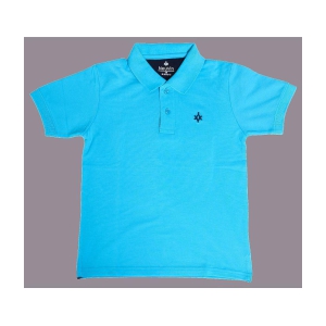 NEUVIN - Blue Baby Boy Polo T-Shirt ( Pack of 1 ) - None