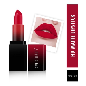 Swiss Beauty HD Matte Lipstick (Fresh Red), 3.5gm