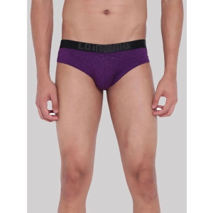 La Intimo - Purple LIBR001 Polyester Mens Briefs ( Pack of 1 ) - None