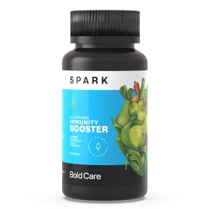 Bold Care Spark - Natural Immunity Booster, For Protection Against Common Illnesses & Infections - 60 Tablets