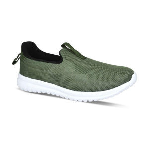 Ajanta Olive Mens Slip-on Shoes - None