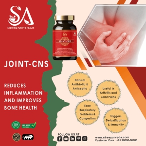 JOINT-CNS(Natural/Herbal for Daily Immunity & Resistance to Infections, Bone & Joint Wellness, Decreasing Workout Post Injuries)