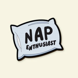 nap-enthusiast-pin-16-x-13-in