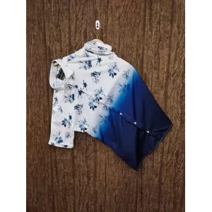 Men Regular Fit Printed Casual Shirt  ( Blue )