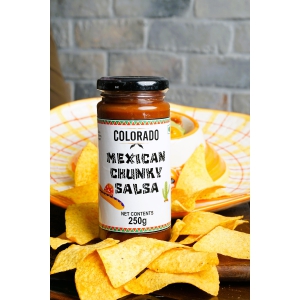 MEXICAN CHUNKY SALSA-GLASS