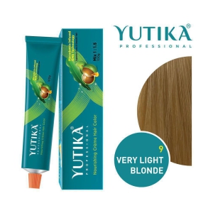 yutika Professional Creme Permanent Hair Color Blonde (Very Light Blonde 9.0) 100 g