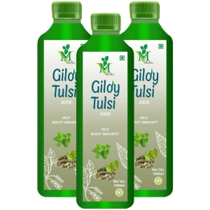 Giloy Tulsi sugar free Juice Pack of 3 - 1000ml