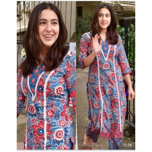 Sacrifice Printed Kurti with Pant